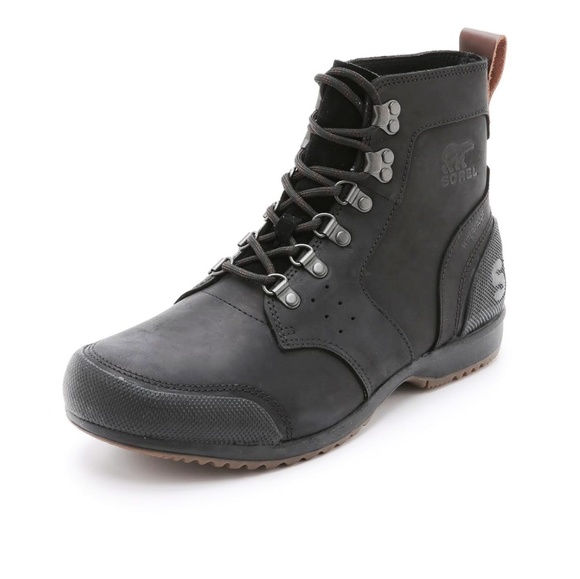 Sorel Other - ❤$140 SOREL Mens Ankeny Mid Hiker Black boots
